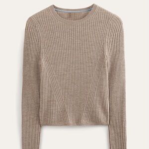 NWT Boden Ribbed Merino Sweater